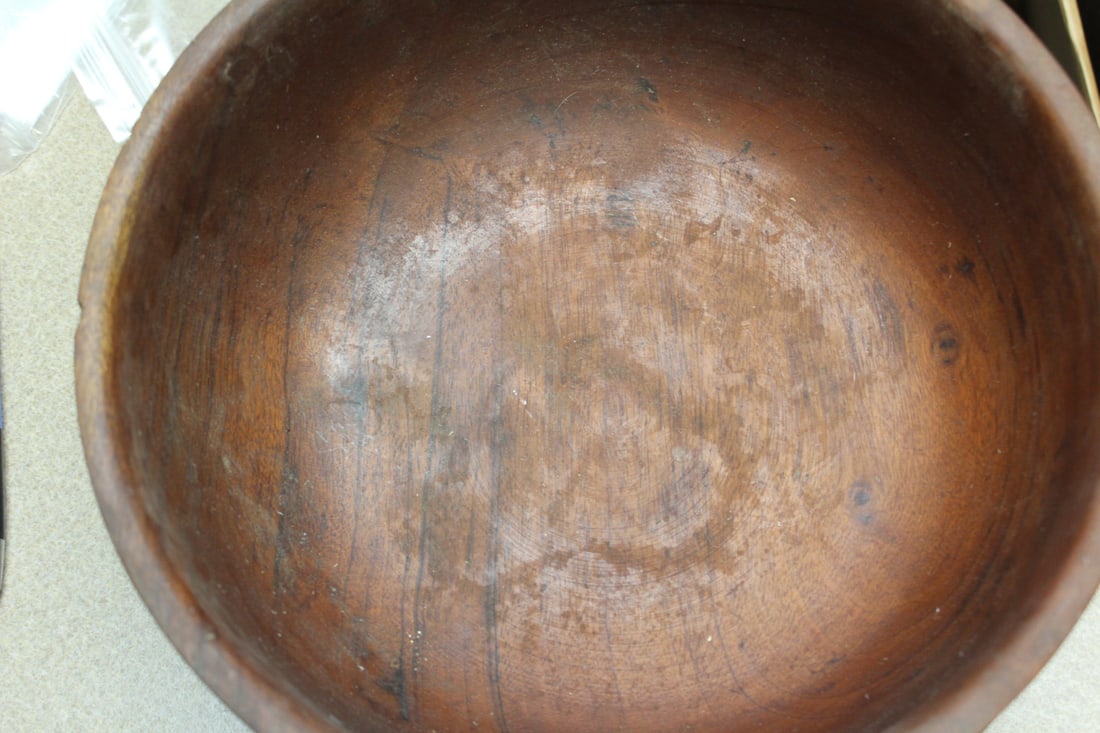 Carved Bowl by Hecho Amano and Ladel - 9