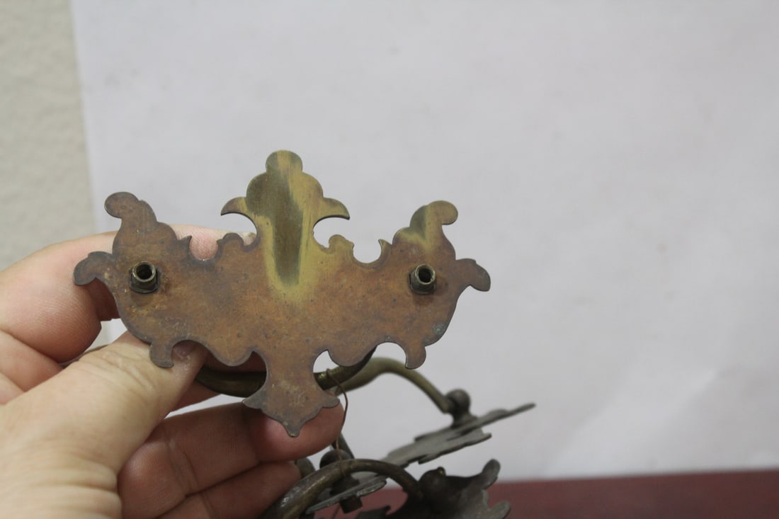 Set of Two Pairs Antique Drawer Pulls - 3