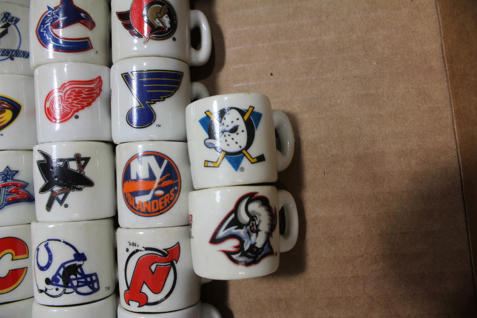 Lot of 26 Miniature Football Logo Mugs - 4