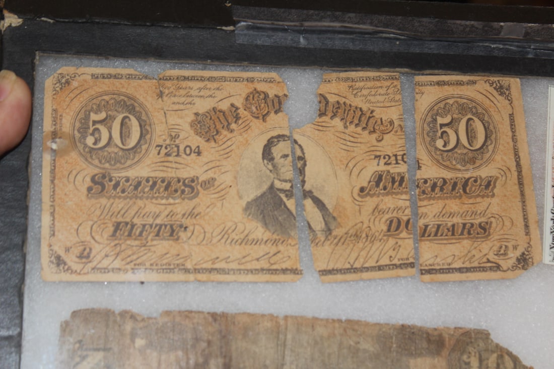 Lot of 3 Old Currencies and a Ticket - 5