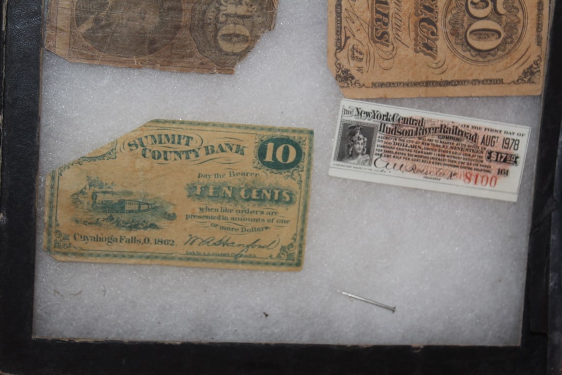 Lot of 3 Old Currencies and a Ticket - 6