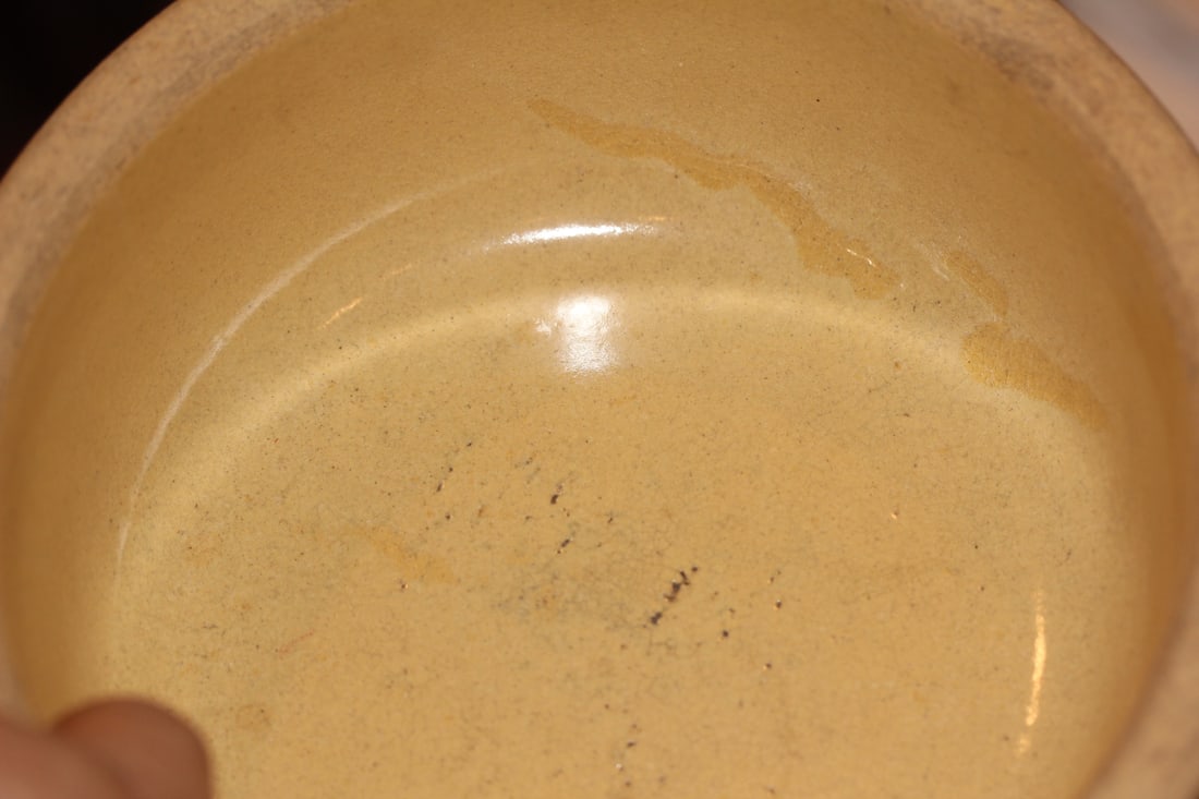 Roseville Dog Pottery Bowl - 2