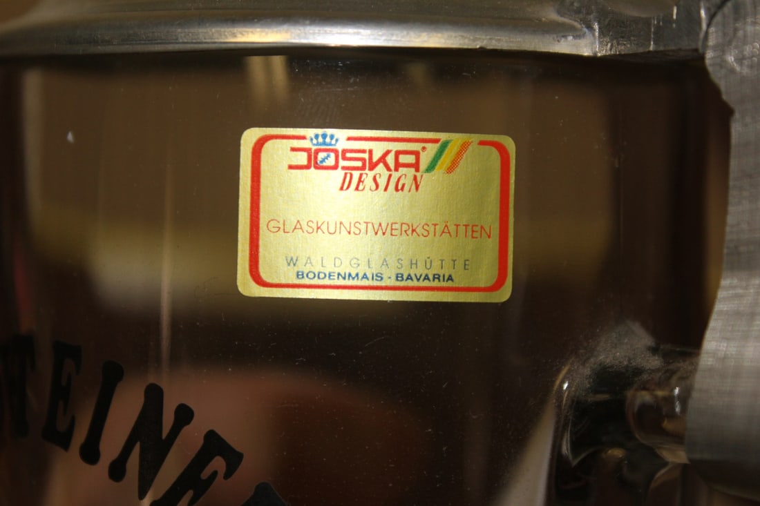A Joska Design Glass Stein - 9