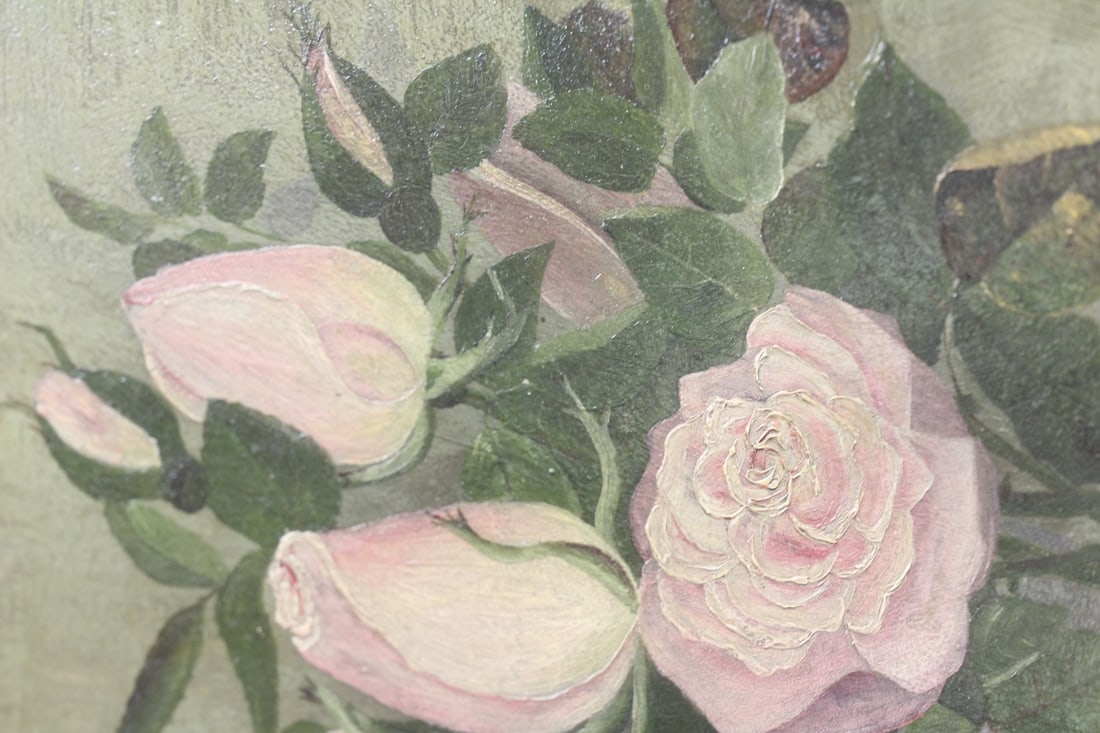 Vintage Oil on Board Painting - 4