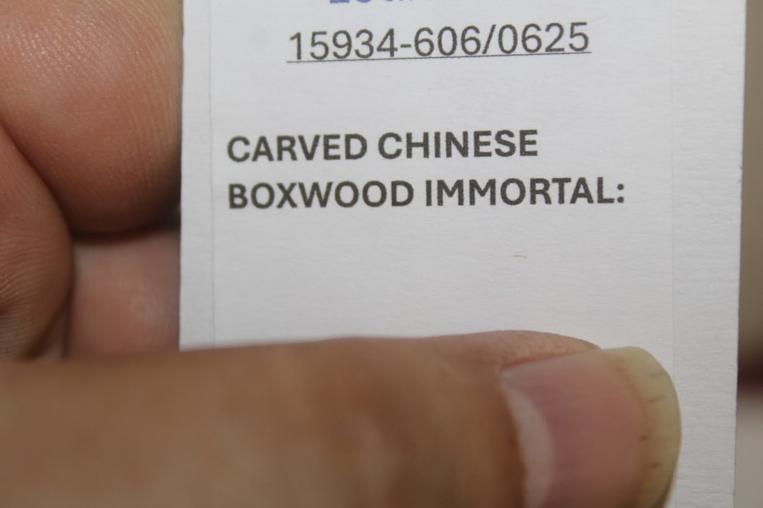 Chinese Carved Immortal - 8