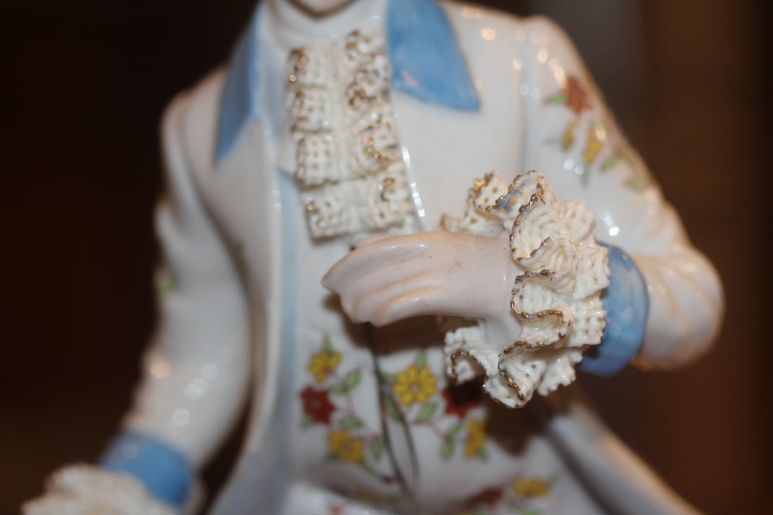 Antique/Vintage Dresden Figurine - 5