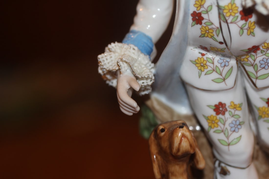Antique/Vintage Dresden Figurine - 6