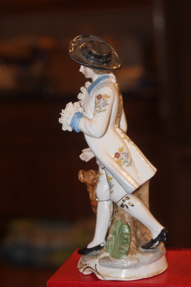 Antique/Vintage Dresden Figurine - 7