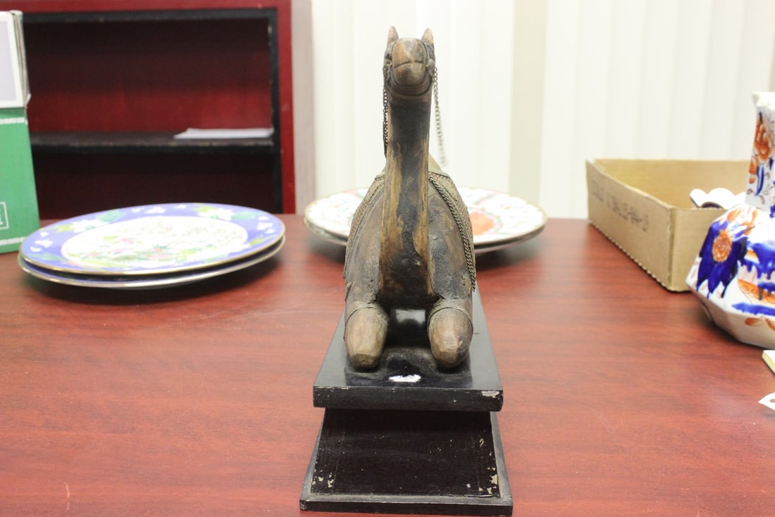 A Decorative Wood Camel - 2