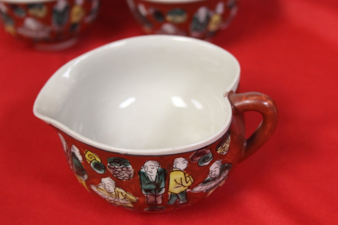 A Chinese/Japanese Tea Set - 4