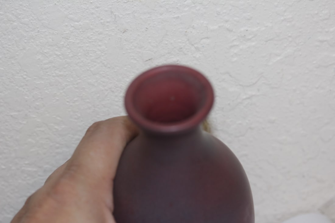 Van Briggle Pottery Bottle/Vase - 4
