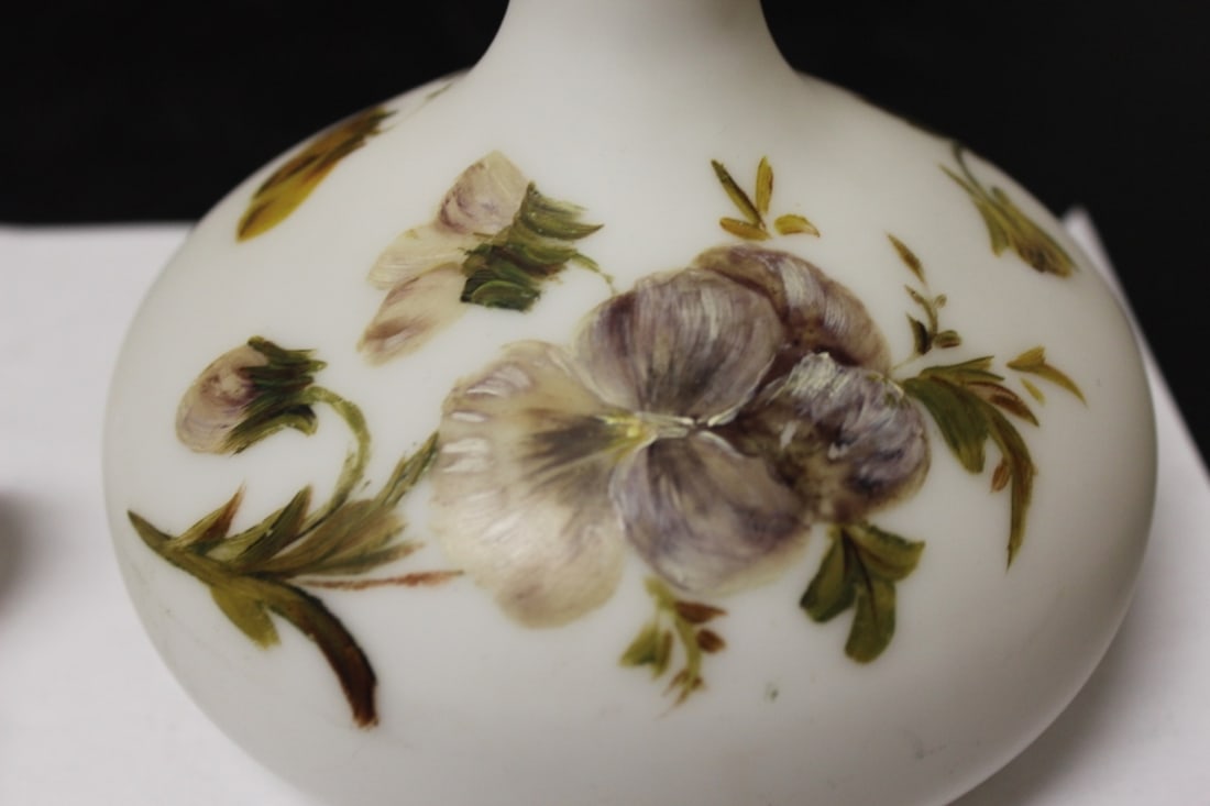 A Satin Glass Decanter - 5