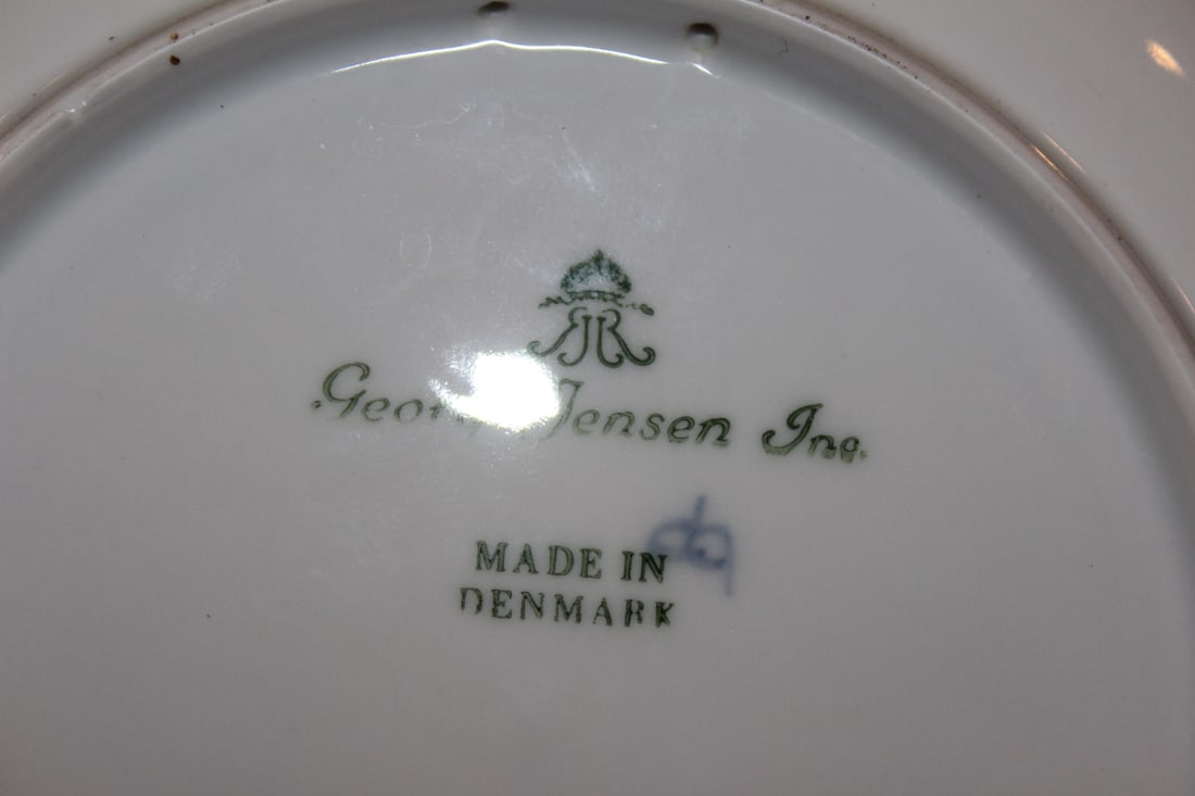 Georg Jensen 1973 Christmas Plate - 4