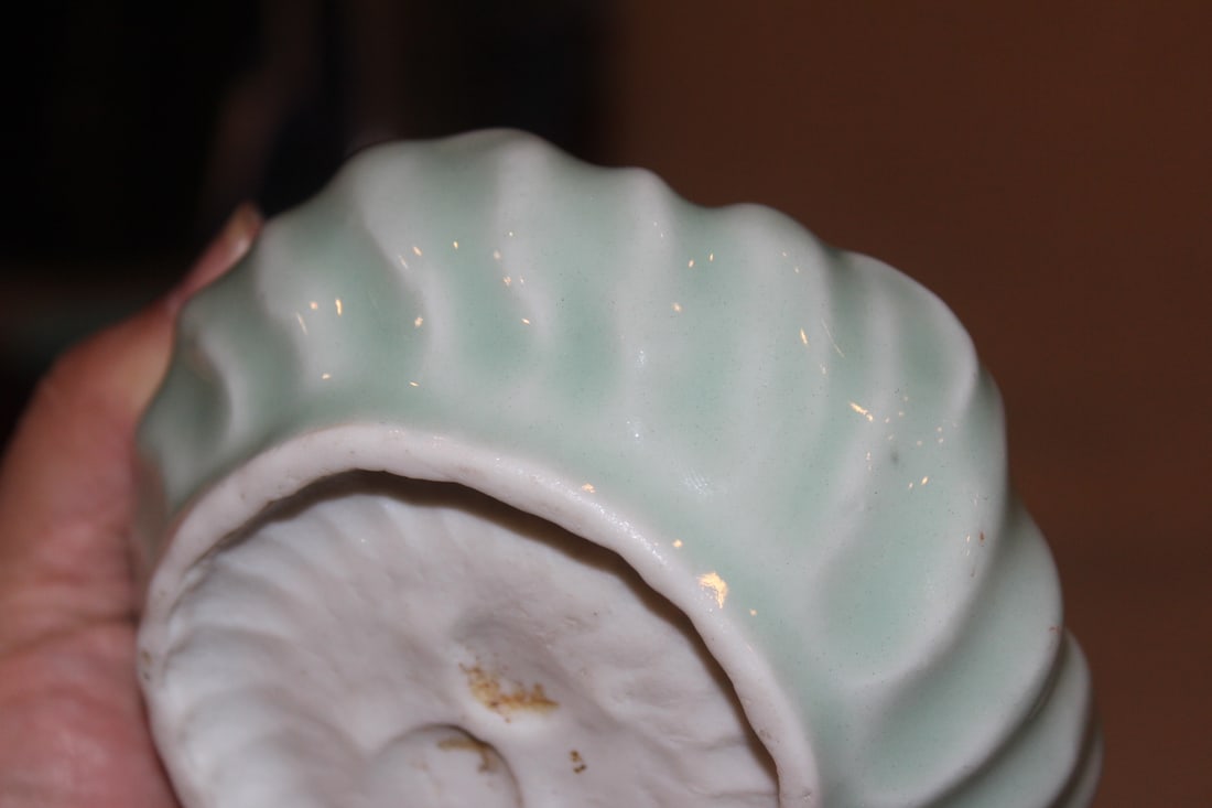 Vintage Chinese Celadon Bowl - 5