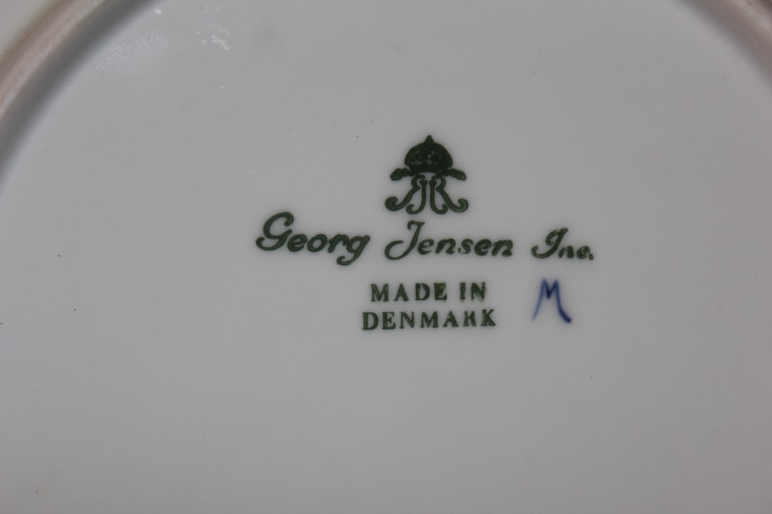 Georg Jensen 1974 Christmas Plate - 4