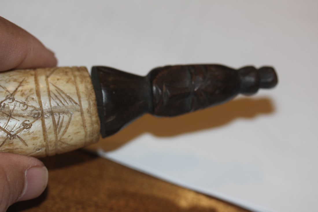 Primitive Bone and Wood Carving - 2
