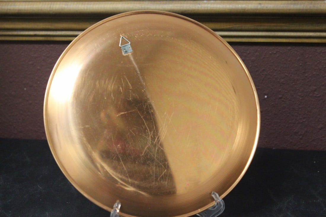 A Metal Greek Wall Hanging Plate - 4