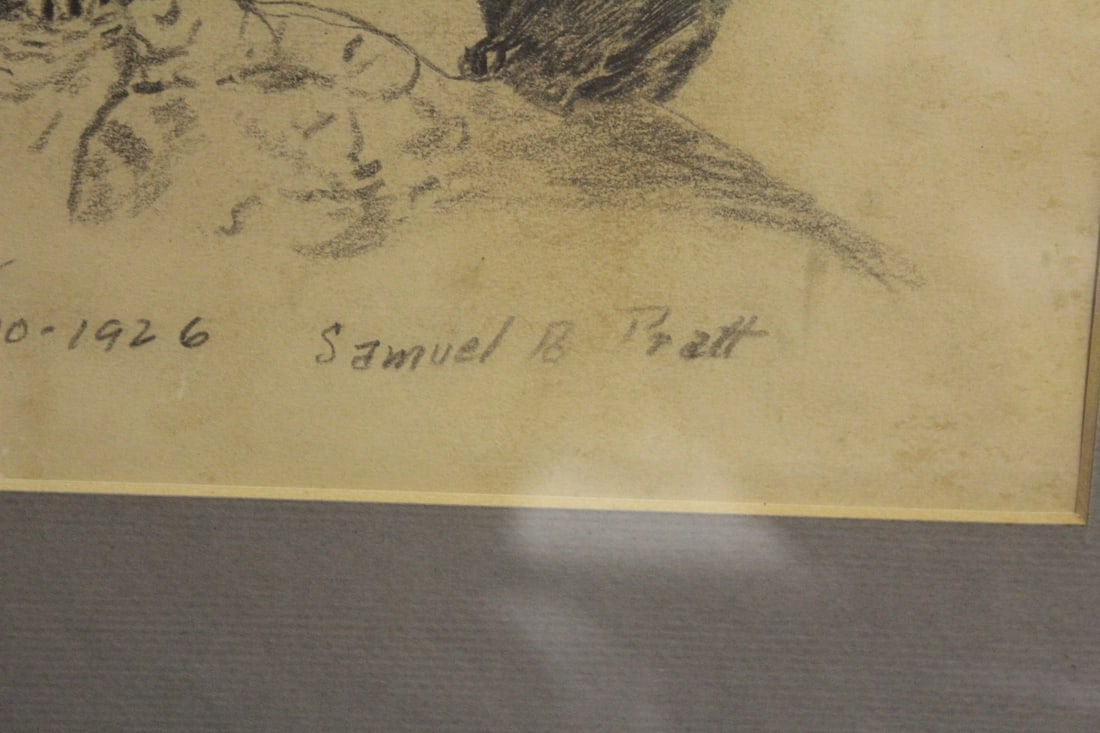 An Etching By Listed Artist Samuel Baldwin Pratt - 5