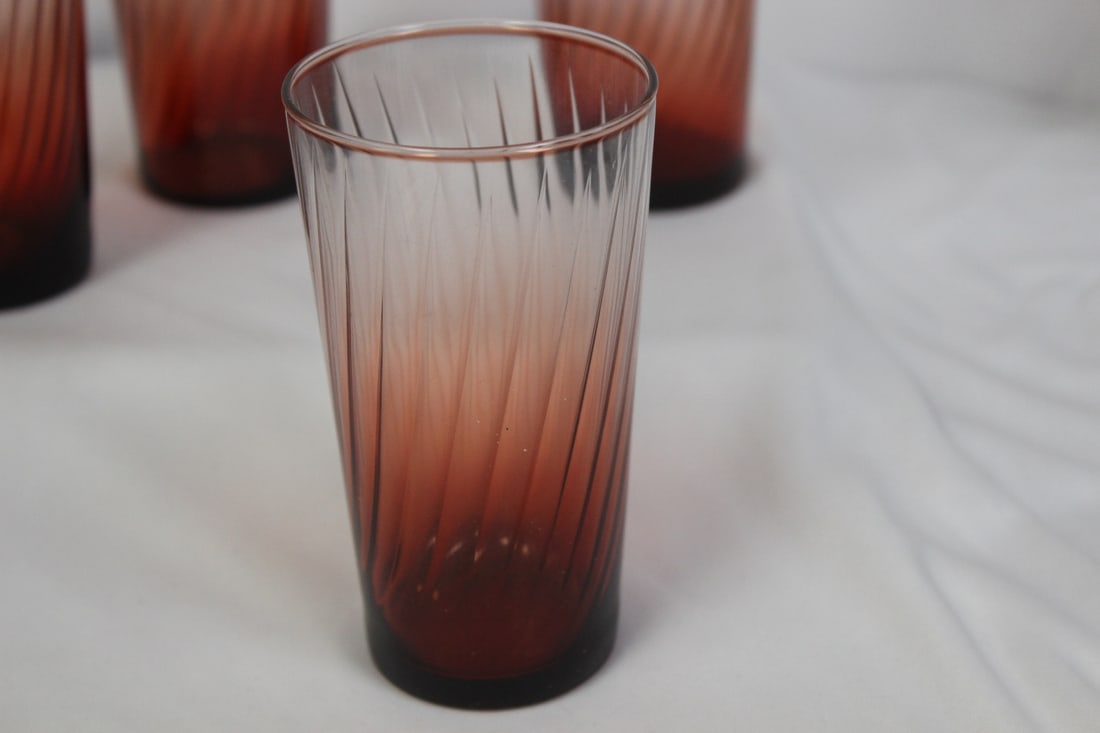 Lot Of 4 Ruby Red Tumblers - 2