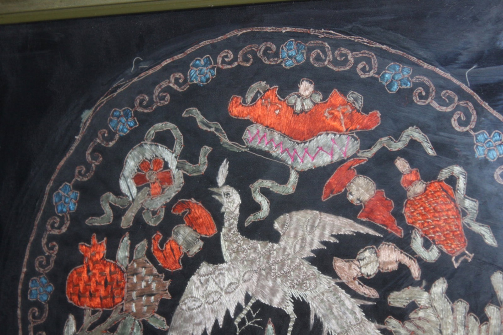 Antique 19th C Chinese Rank Badge - 8