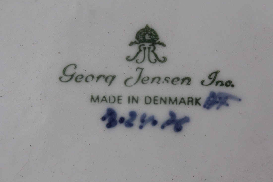 Georg Jensen 1976 Christmas Plate - 5