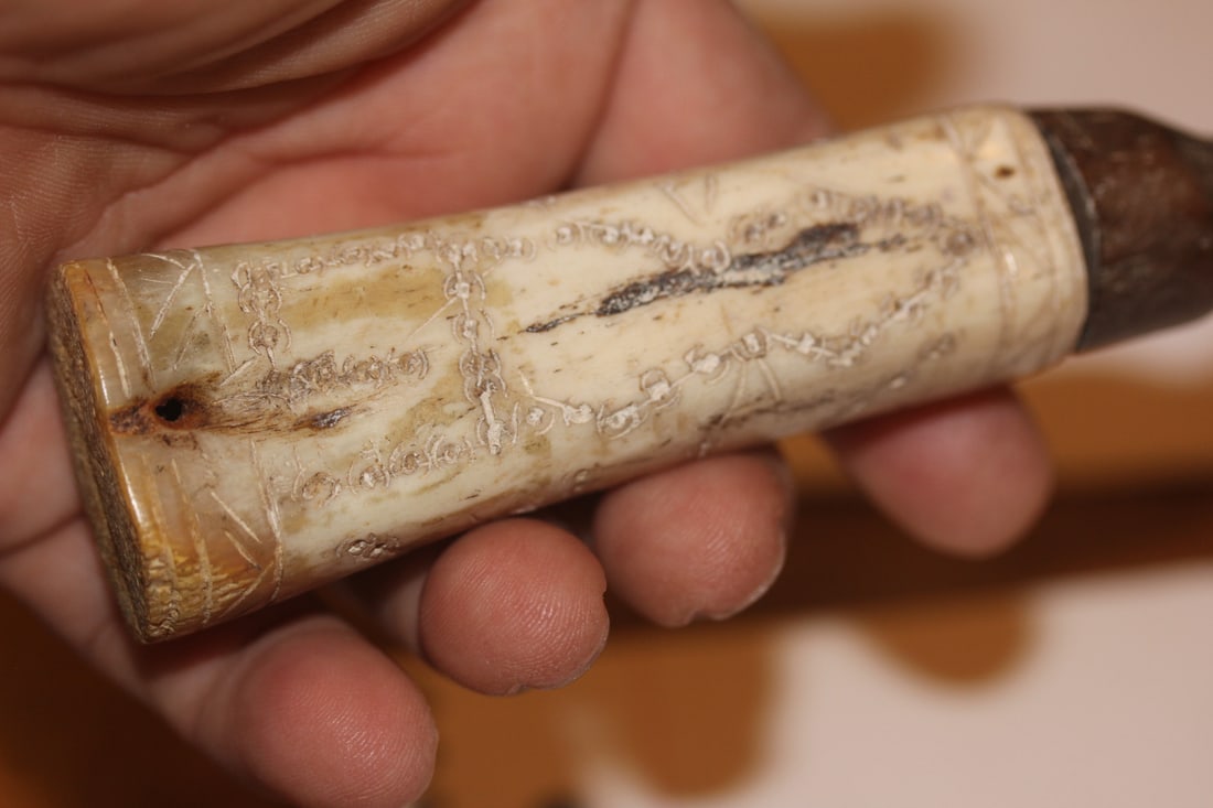 Primitive Bone and Wood Carving - 3