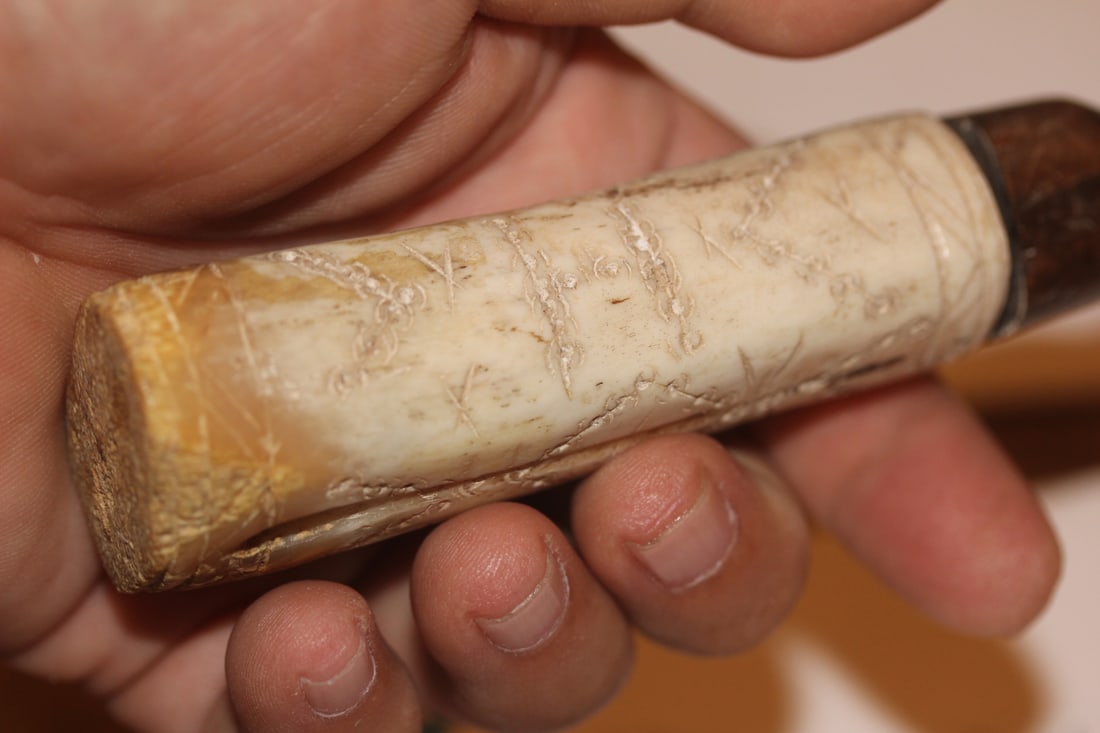 Primitive Bone and Wood Carving - 4