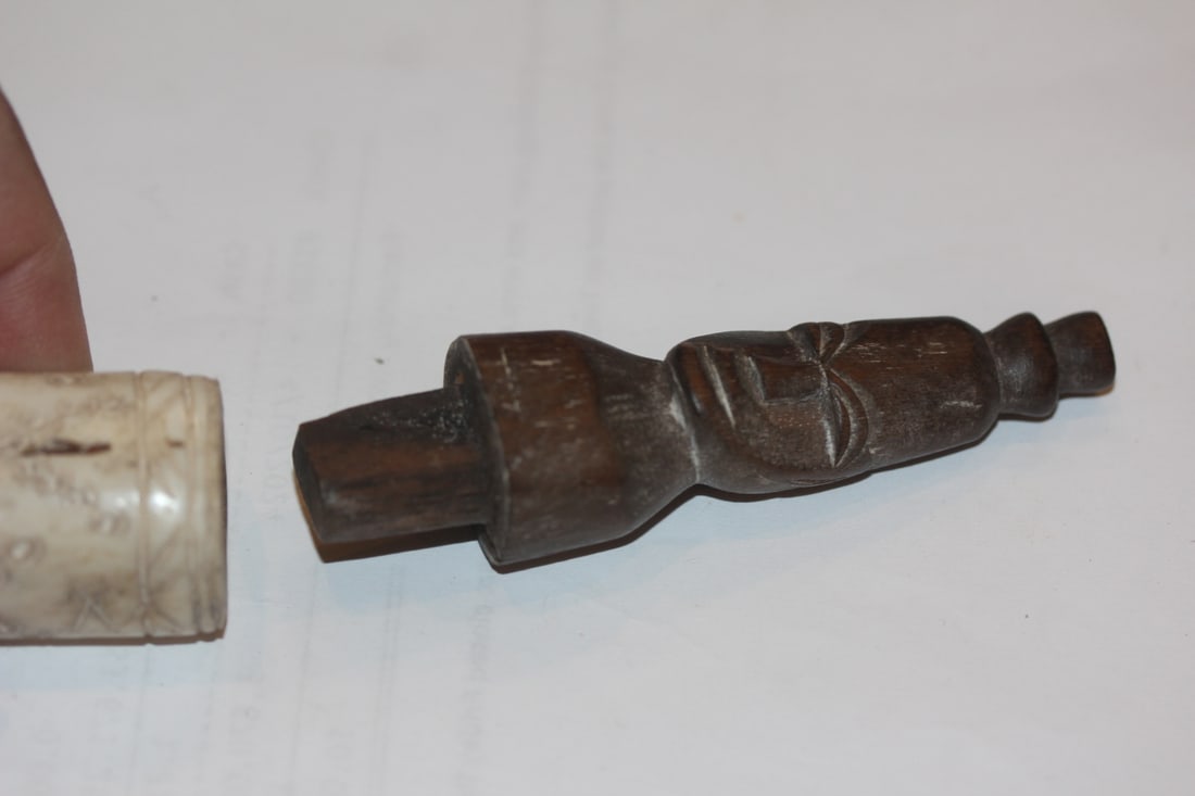 Primitive Bone and Wood Carving - 7
