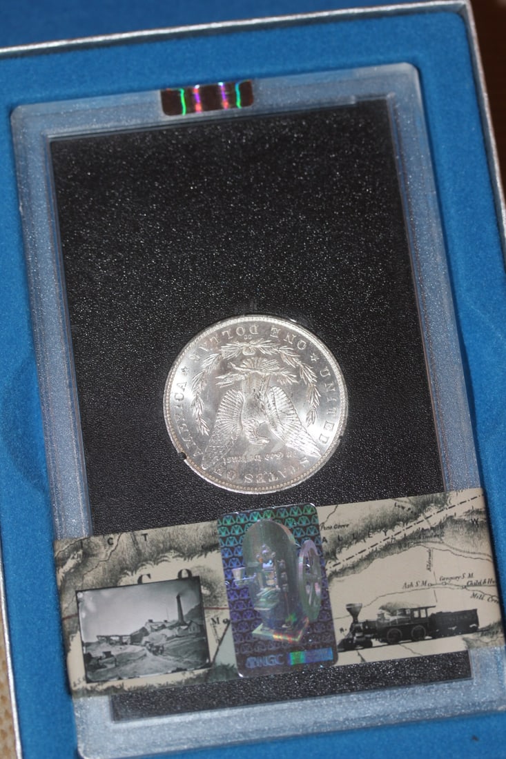 NGC Graded 1882-CC Morgan Silver Dollar - 5