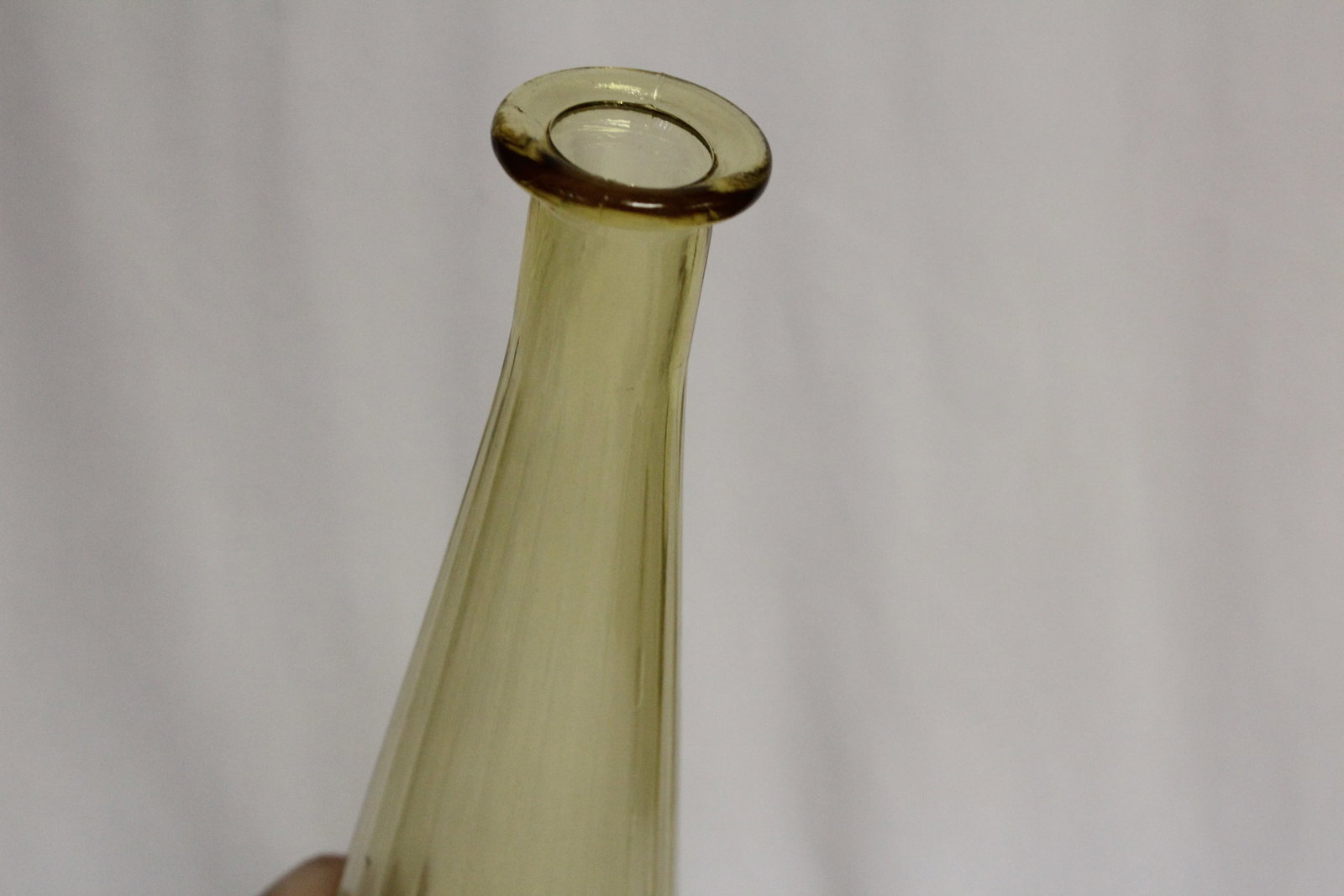 Amber Glass Vase - 2