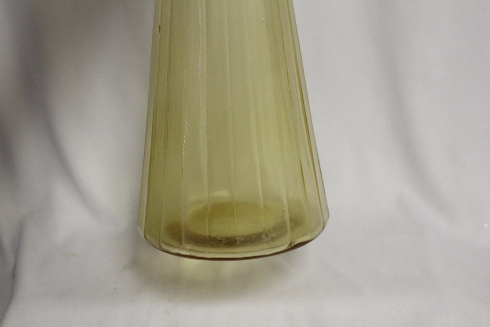 Amber Glass Vase - 3