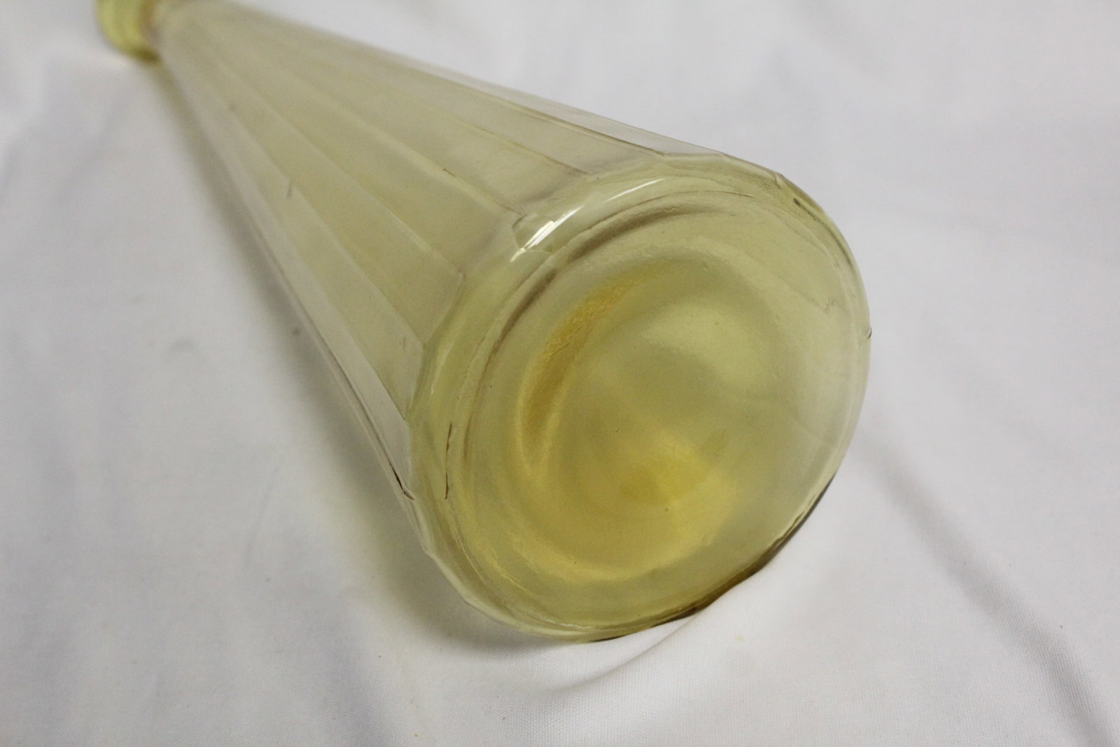 Amber Glass Vase - 4