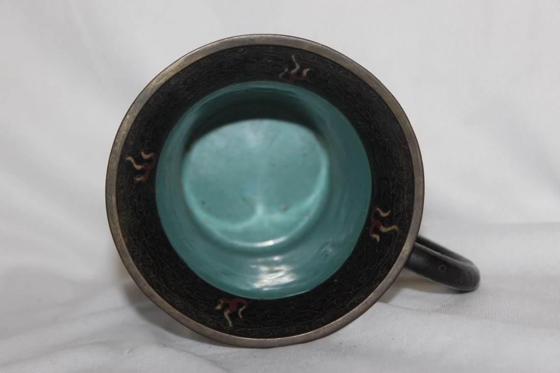 A Cloisonne Dragon Cup - 2