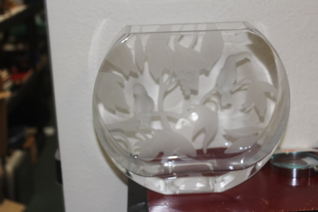 Badash Crystal Vase - 3