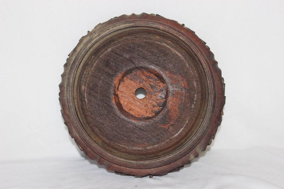 A Vintage Chinese Wood Stand - 2