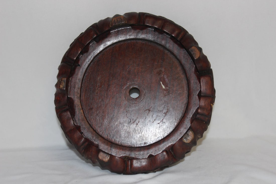 A Vintage Chinese Wood Stand - 3
