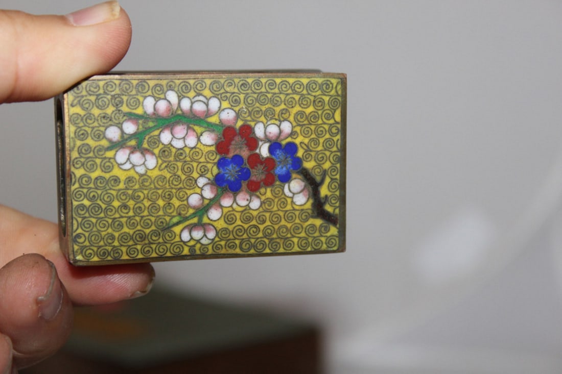 Lot of Three Antique Chinese Cloisonne - 13