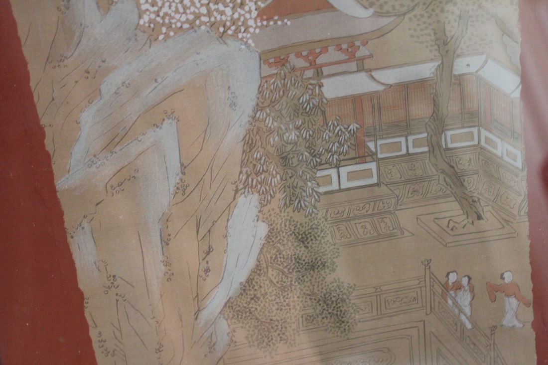 Antique Chinese Pastel on Paper - 3