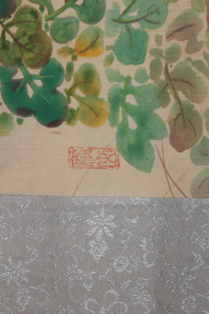 Chinese Watercolor on Silk - 2