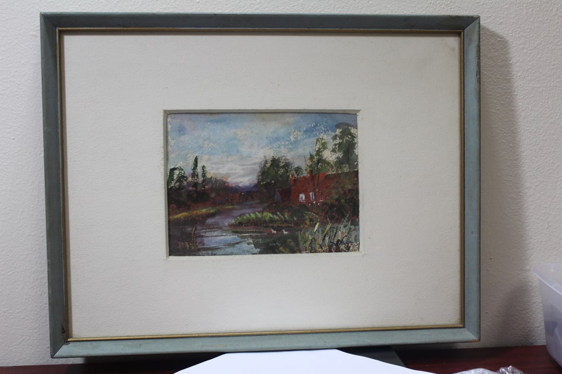 Watercolor by Listed Artist Samuel Baldwin Pratt - 2