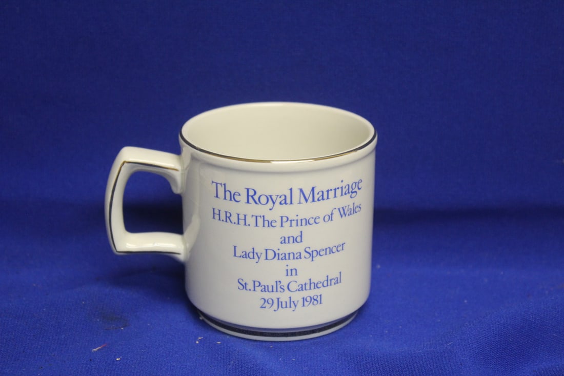 Royal Marriage Mug Lady diana Spencer - 2