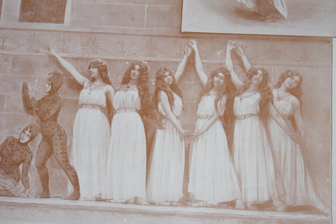 1908 French Illustration Book - 3