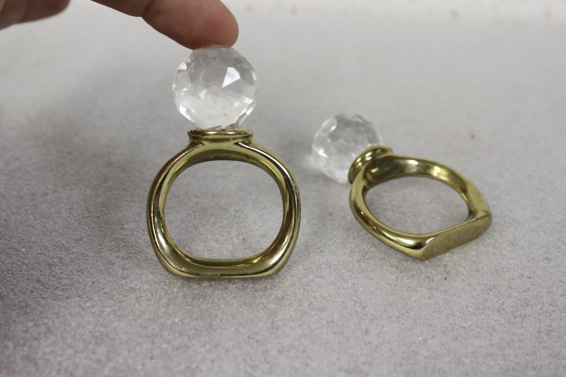 Lot of Two Napkin Rings - 2