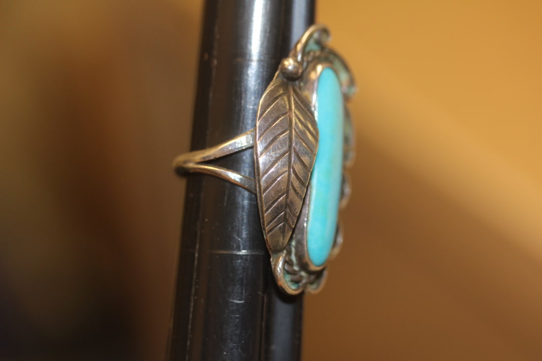 Sterling Turquoise Ring - 2