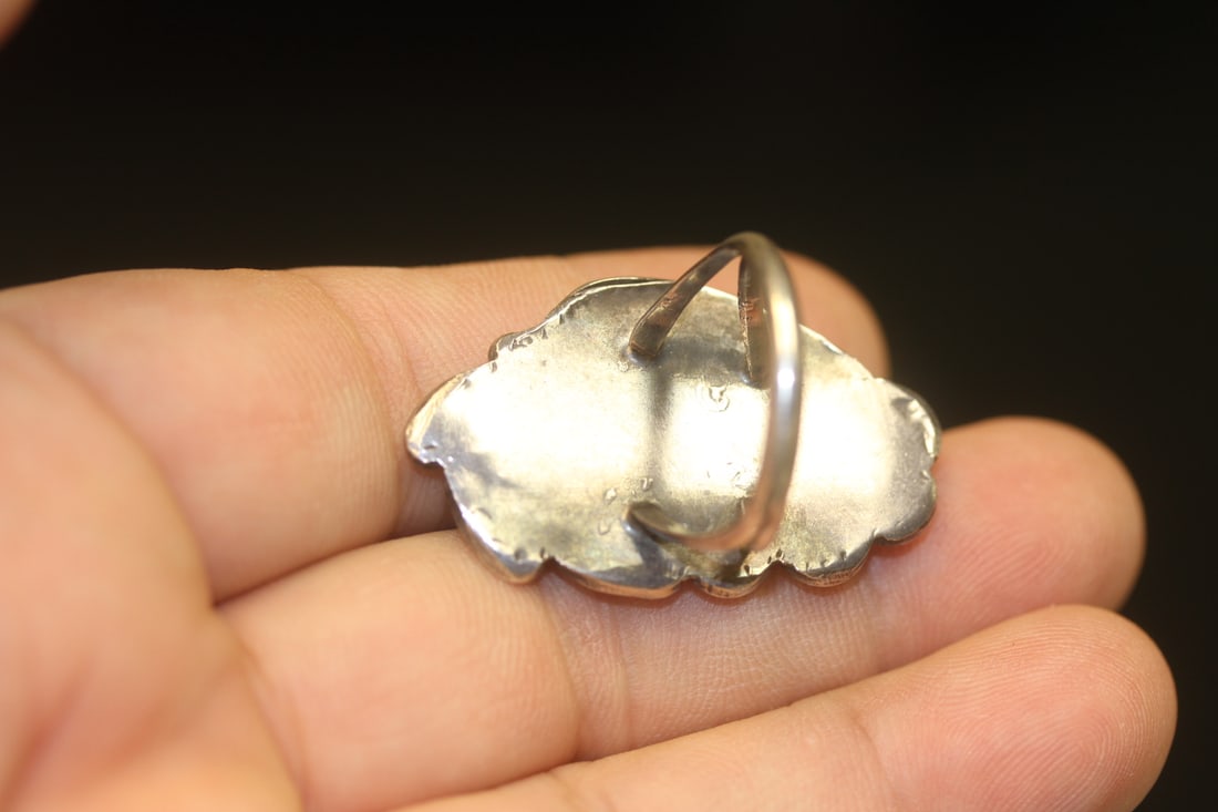 Sterling Turquoise Ring - 6