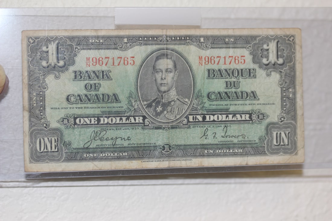 1937 Canada $1.00 Note