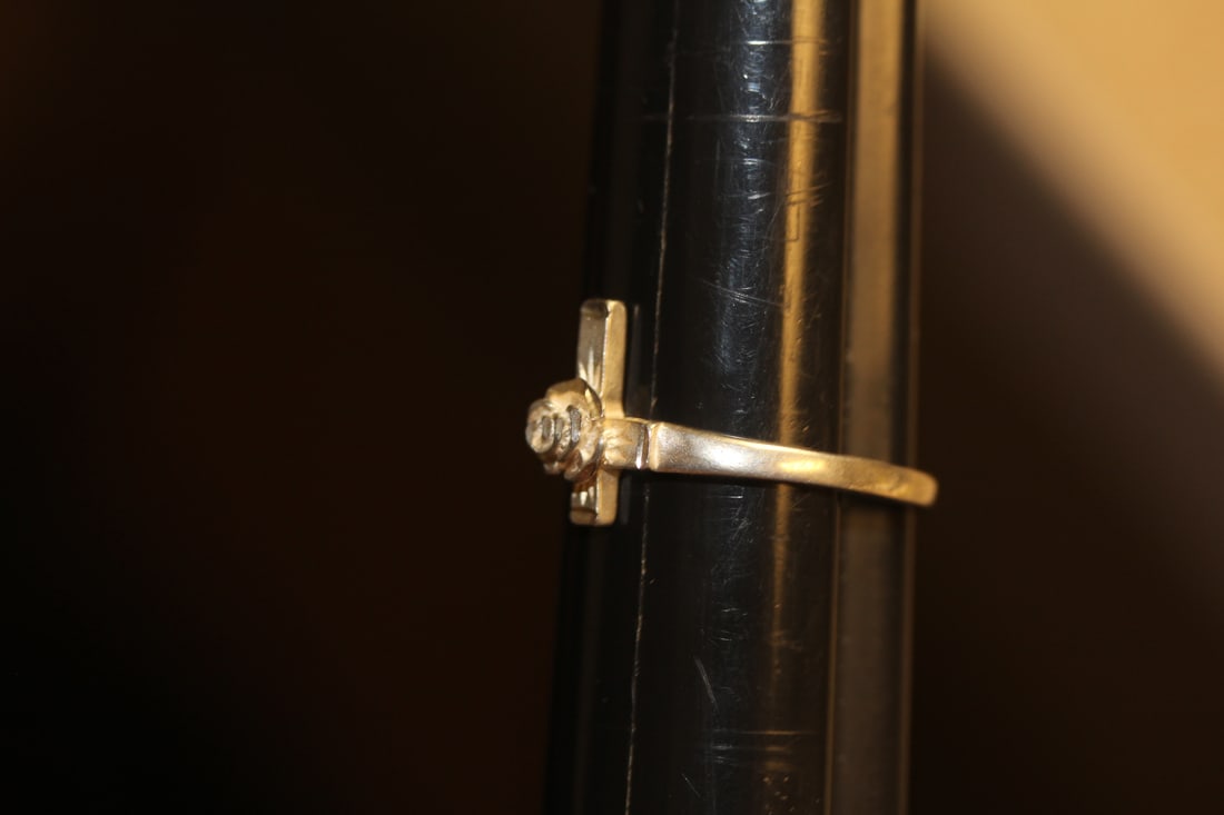 Sterling Rose Ring - 5