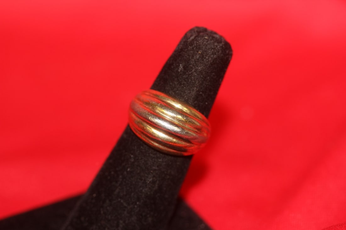 A Sterling Ring: Marked