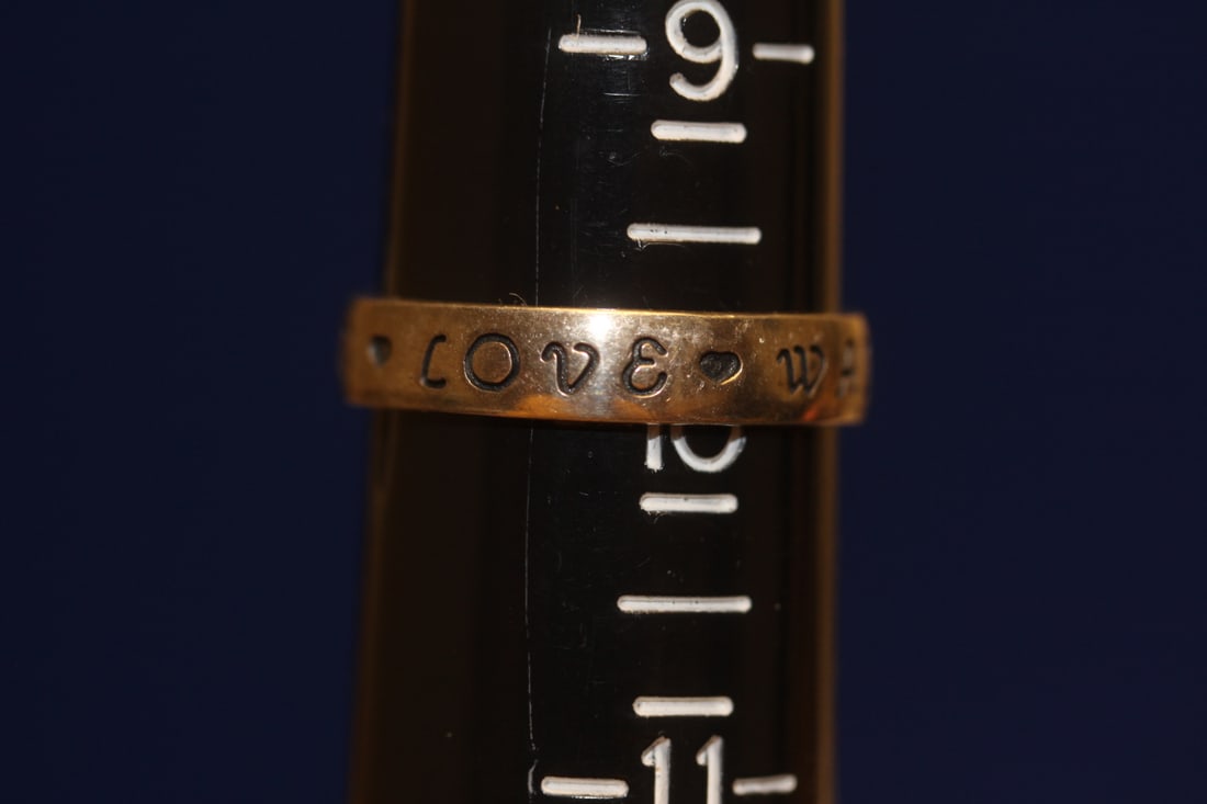 Sterling ring: as shown