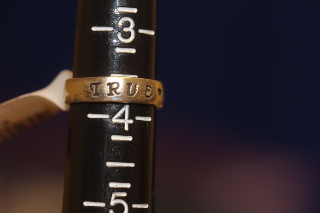 Sterling ring: as shown